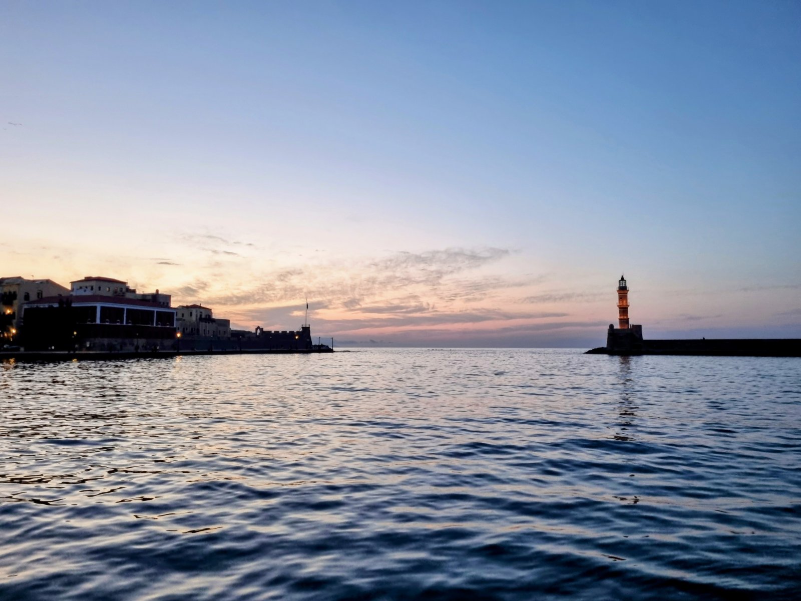 Chania Old Town in Crete Greece